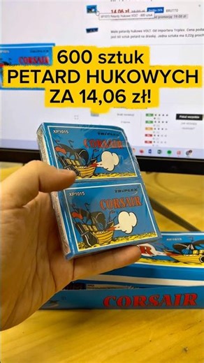 600 firecrackers for PLN 14.06!