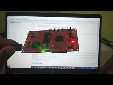 TI Launchpad: Blinking LED with MSP432 using Code Composer Studio