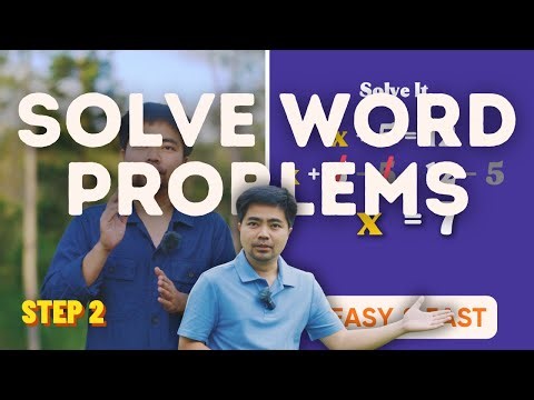 How to Solve Math Word Problems Fast | Beginner Friendly Tutorial