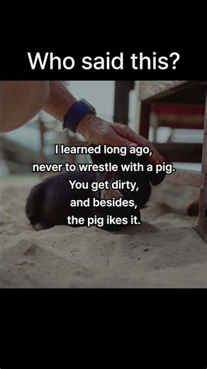 Some arguments are not worth winning.