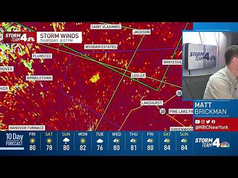 Live: Storm Team 4 Update on NJ Tornado Risk
