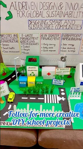 The Best STEM Project Idea Ever #aischoolproject #scienceexhibition #diy