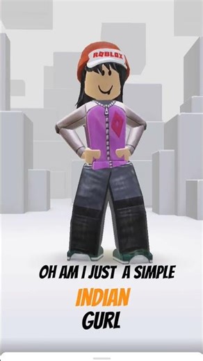 oh am I just a simple indian gurl #roblox #trending #robloxyt #robloxtrend #robloxgamer