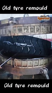 6.7K views | "How Old Tyres Are Made New Again | Amazing Tyre...