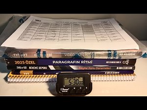 YENİ KİTAP VE PROGRAMIM YKS ÇALIŞMA GÜNLÜĞÜM 60 #yks2026