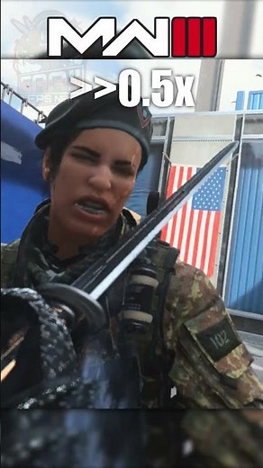 CoD:MW3 with stylish special motion! Longsword melee weapon “SOULRENDER” implemented