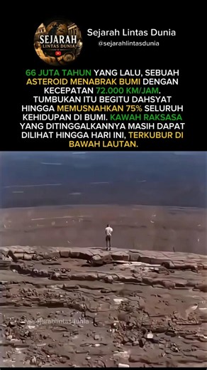 ASTEROID PEMUSNAH DINOSAURUS YANG MENGUBAH SEJARAH BUMI SELAMANYA
