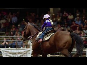 Bristol Little - 4 Year Old Barrel Racer - Gainesville Pro Rodeo 2025