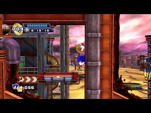 Sonic the Hedgehog 4: Episode 2 PS3 - [Part 3 ~ Oil Desert Zone + Boss 3: Egg Scrap Mech]