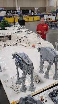 LEGO Hoth Battle 16 Feet Long by BrickPlumber