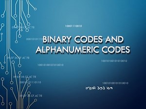 Binary Codes and Alphanumeric Codes | Tagalog