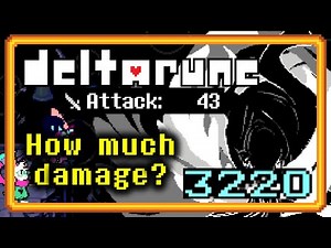 DELTARUNE (Chapters 2-4) | All Encounters Guide (Maximum damage)