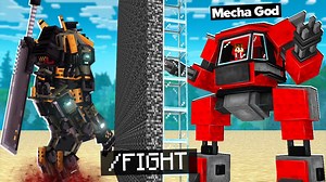 Extreme MECHA BATTLE In Minecraft !!!