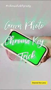 Green Photo Chroma Key Effect in CapCut | Easy Mobile Editing