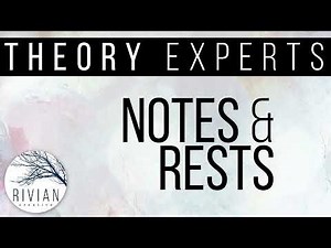 Music Notes and Rests for Theory Experts Curriculum by Rivian Creative