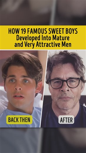 How 19 Famous Sweet Boys Developed Into Mature and Very Attractive Men | You're Gorgeous