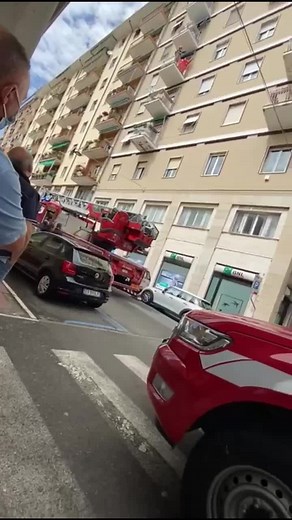 Urgent Fire Response at Multi-Story Building