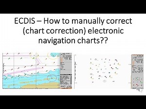 ECDIS - How to manually correct electronic charts??