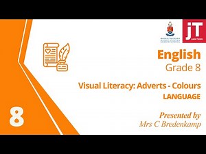 1. Gr 8 English - Language - Visual Literacy: Advertisements - Colours