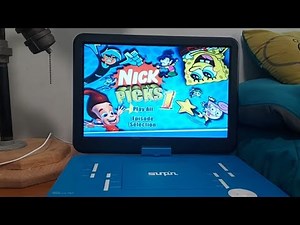 Menu Walkthrough Of Nick Picks: Vol. 1 DVD From 2005