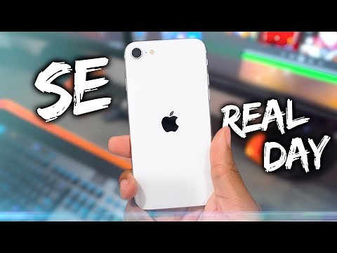 NEW iPhone SE (2020) - REAL Day In the Life Review!