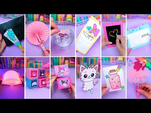 Easy paper craft ideas / Paper crafts / Paper DIY / School crafts / Paper tricks