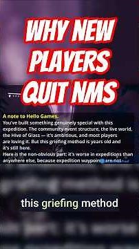 Why new players are quitting No Man's Sky #nomanssky #gaming