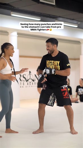 20K views · 299 reactions | Well, I’ve learned my lesson. Part 1 of letting pro MMA fighters @julioarce89 & @infamousoneking punch and kick me in the stomach.壘凉Special thanks to @syndicate11_ , the gym @andersonsmartialarts , and @victoryfightingleague for the fun training day.壘 #explore #mma #boxing #funny | Taylor Champ | Facebook