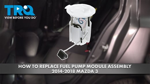 How to Replace Fuel Pump Module Assembly 2014-2018 Mazda 3