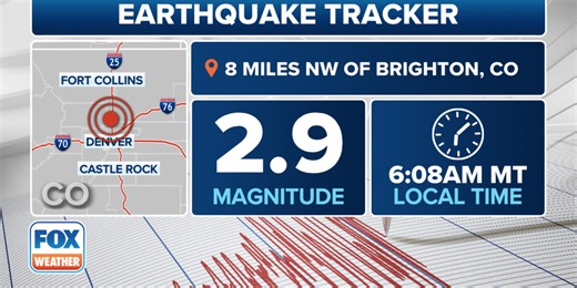 Denver rattled by rare earthquake
