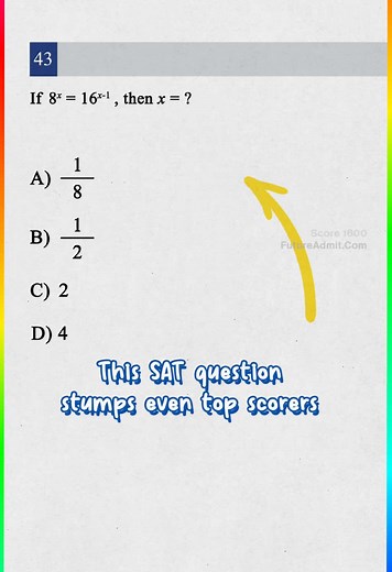 Solve This SAT Math Challenge: Find X