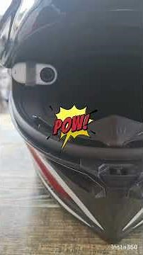 Insta360 Go3 in helmet setup - AGV Pista GP R