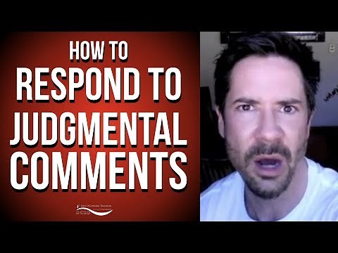 How to Respond to Passive Aggressive People & Judgmental People: Communication Skills Training Video
