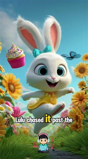 🌈🐰 The Cupcake Chase – A Sweet Bunny Adventure
