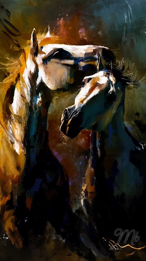 381 reactions · 59 shares | Experience the power and elegance of the horse through a modern art lens. This series blends bold color, texture, and motion—from abstract forms to expressive portraits—to celebrate freedom, strength, and the untamed spirit. Which piece speaks to you? #HorseArt #EquineArt #ContemporaryArt #ModernPainting #AbstractArt #ArtCollectors #GalleryWall #AnimalArt #ArtOfTheDay #ColorAndMotion #WildSpirit #ArtistOnFacebook | Bouz Mou | Facebook