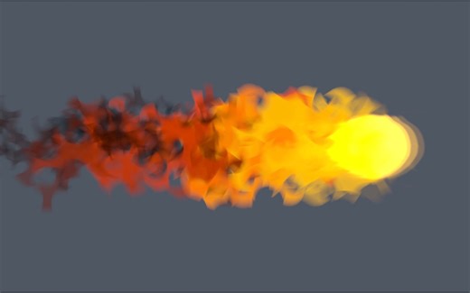 【Unity教程】 2D 火球效果（特效）制作【中文解说】