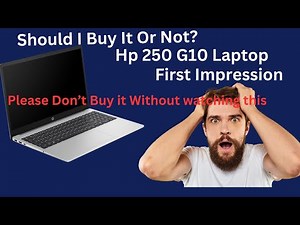 Hp 250 G10 notebook | First Impression Video