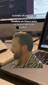 💪 ¡Dile a tu amigo que ahora puede aprender Python de forma práctica, dinámica y sencilla con nosotros! 🐍✨ . 👉🏻 Con nuestro "Bootcamp de Análisis de Datos", podrás no solo dominar Python, sino también SQL Server y Power BI, para que inicies tu carrera como Data Analyst 📊 . ✅ Aprenderás a desarrollar proyectos para tu portafolio. ✅ Resolverás casos prácticos de diversos sectores económicos. ✅ Podrás acceder a nuestra bolsa de trabajo actualizada. . 🌟 ¿Te gustaría inscribirte? Solicita más i