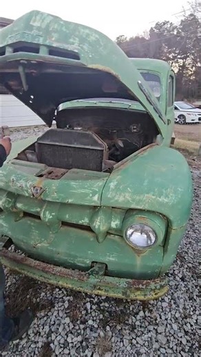 V8 Flathead engine 1952 Ford #wwkustomz #classiccars #ratrod #carsoftiktok