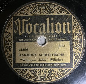 "Whoopee John" Wilfahrt - Harmony Schottische / West Wind Polka