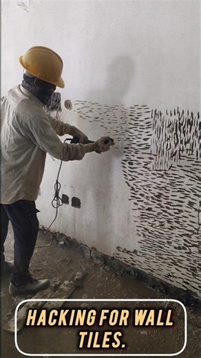 Haicking for wall tiles.