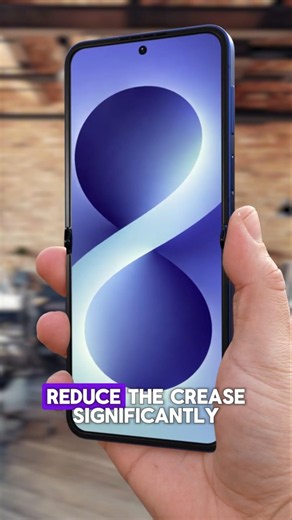 Z Flip 8 Gets Epic Display Upgrade! #zflip8 #samsungflip8 #galaxyzflip8