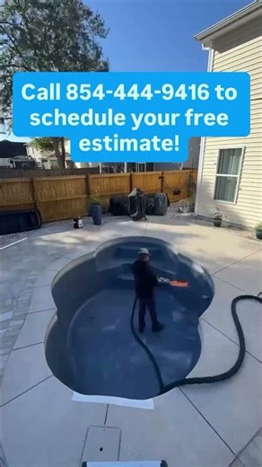 Is Your Pool Surface Faded or Peeling? Watch This ecoFINISH Transformation!