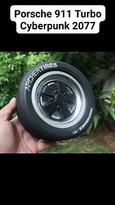 Making wheel for 1/4 Porsche 911 RC Car #rccar #porsche911 #Cyberpunk2077 | Julius Perdana