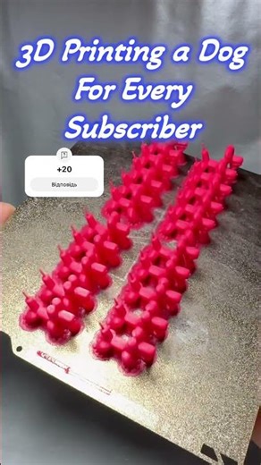 3D Printing Dogs🐶 #3dprinterupgrade#3dprinting #3dplanet #3dprintingmachine#3d #3dprinted #fyp