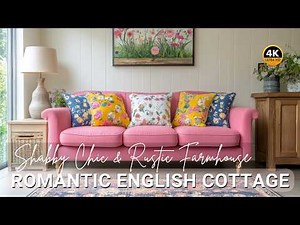 Inside a Romantic English Cottage: 2025 Shabby Chic Interiors with Rustic Farmhouse Touches