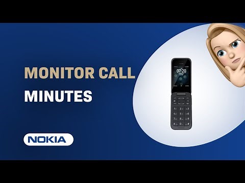 How to Monitor Your Call Minutes on the Nokia 2760 Flip