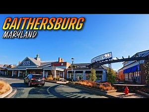 Driving Through Gaithersburg Maryland