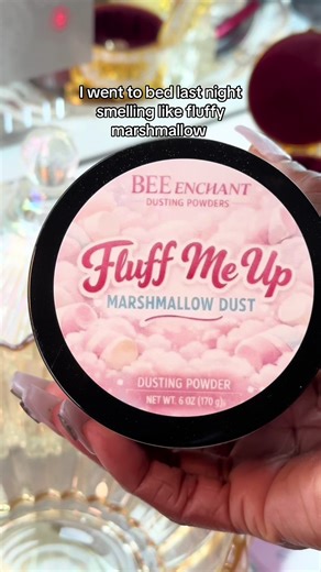 My dusting powder is already her🎀 #FragranceTOK #marshmallowfragrance #dustingpowders #dustingpowder #FragranceLayering