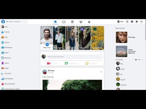 Facebook Clone part 1 Html css / شرح تصميم فيسبوك الجزء الاول